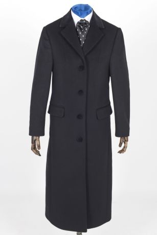 Overcoat - Velvet Trim
