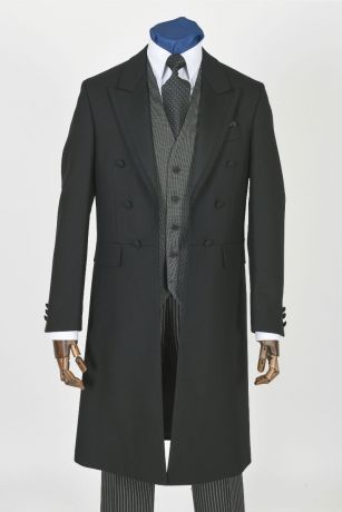 Satin Facing Frockcoat - Styled as Mix and Match Suit