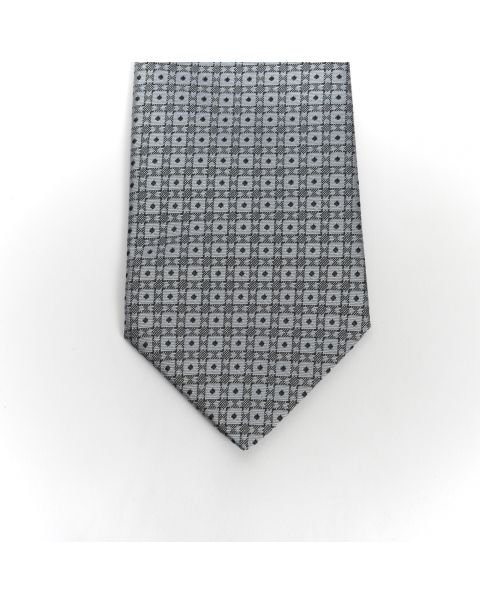 Grey New Spot Tie