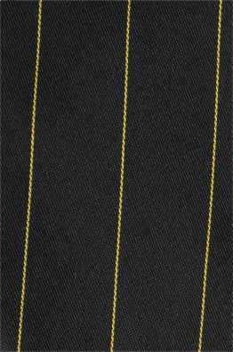 Black Gold Stripe Pocket Square