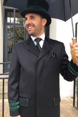 Ambassador Overcoat - Green Trim